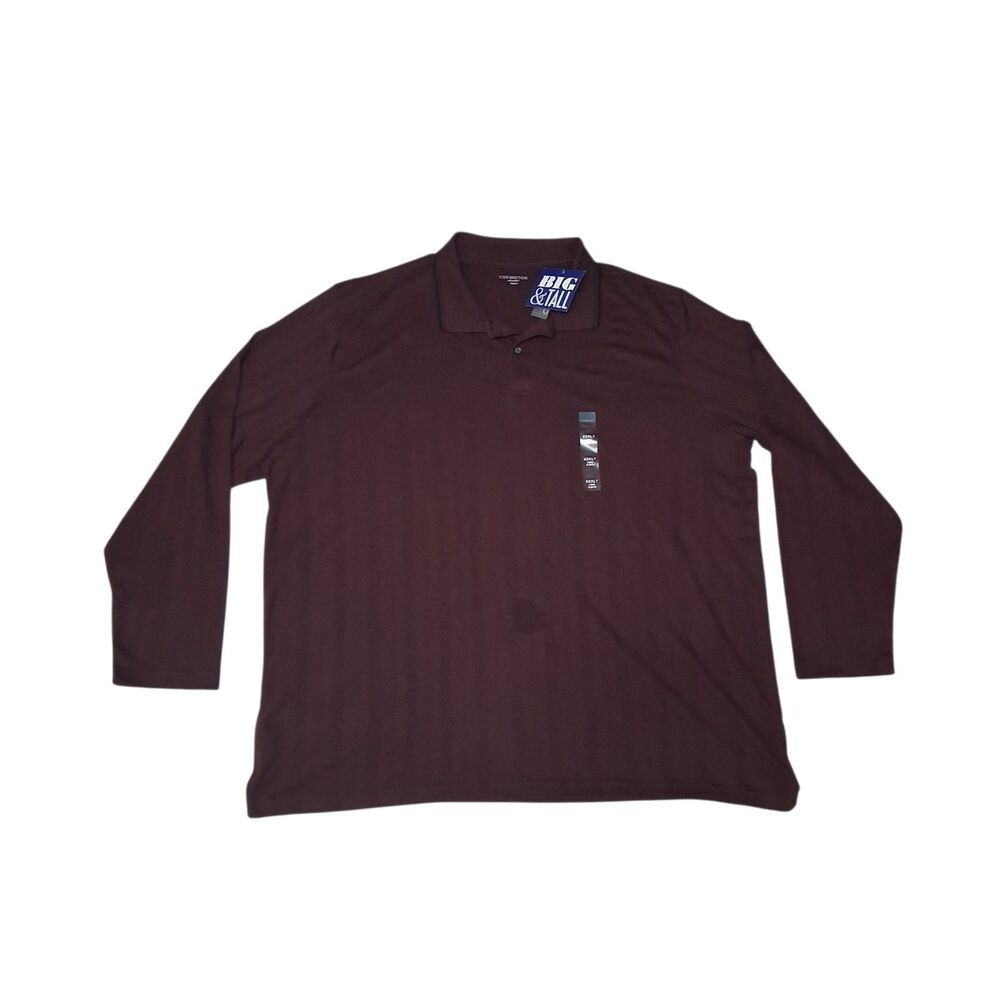 Covington Men's 3XLT Polo Shirt NEW WITH TAGS Long Sleeve Big And Tall
